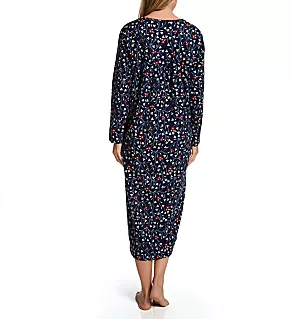 100% Cotton Flannel Petunia Gown