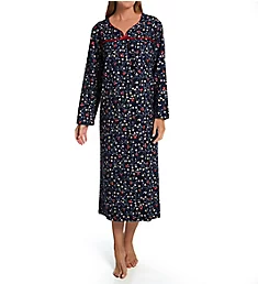 100% Cotton Flannel Petunia Gown