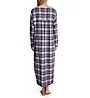 KayAnna Grey Tartan Flannel Gown F11435G - Image 2