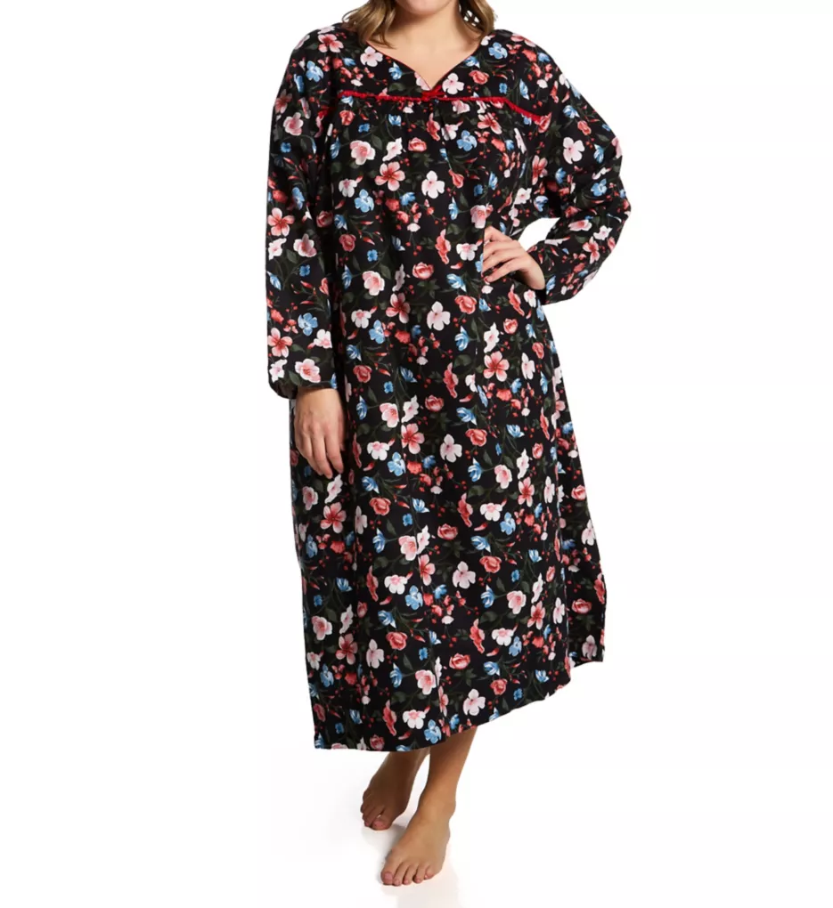 Plus Size 100% Cotton Petunia Gown