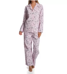 100% Cotton Flannel Paris Music PJ Set