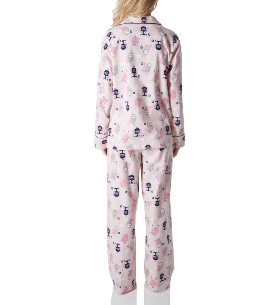 Owls Flannel Pajama Set