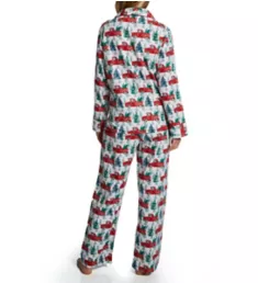 100% Cotton Flannel Christmas Truck PJ Set Christmas Truck S