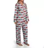 KayAnna 100% Cotton Flannel Christmas Truck PJ Set F15175Z - Image 1