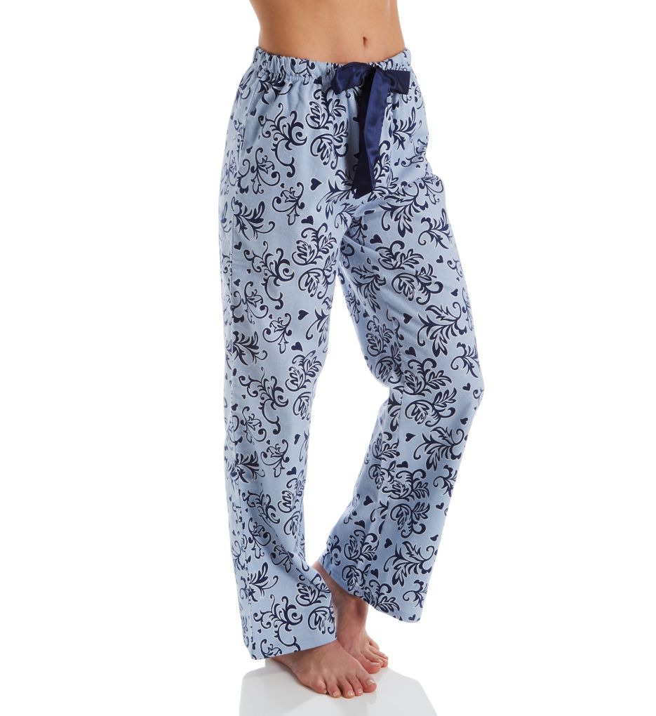 Blue Swirl Flannel Pajama Pant-gs