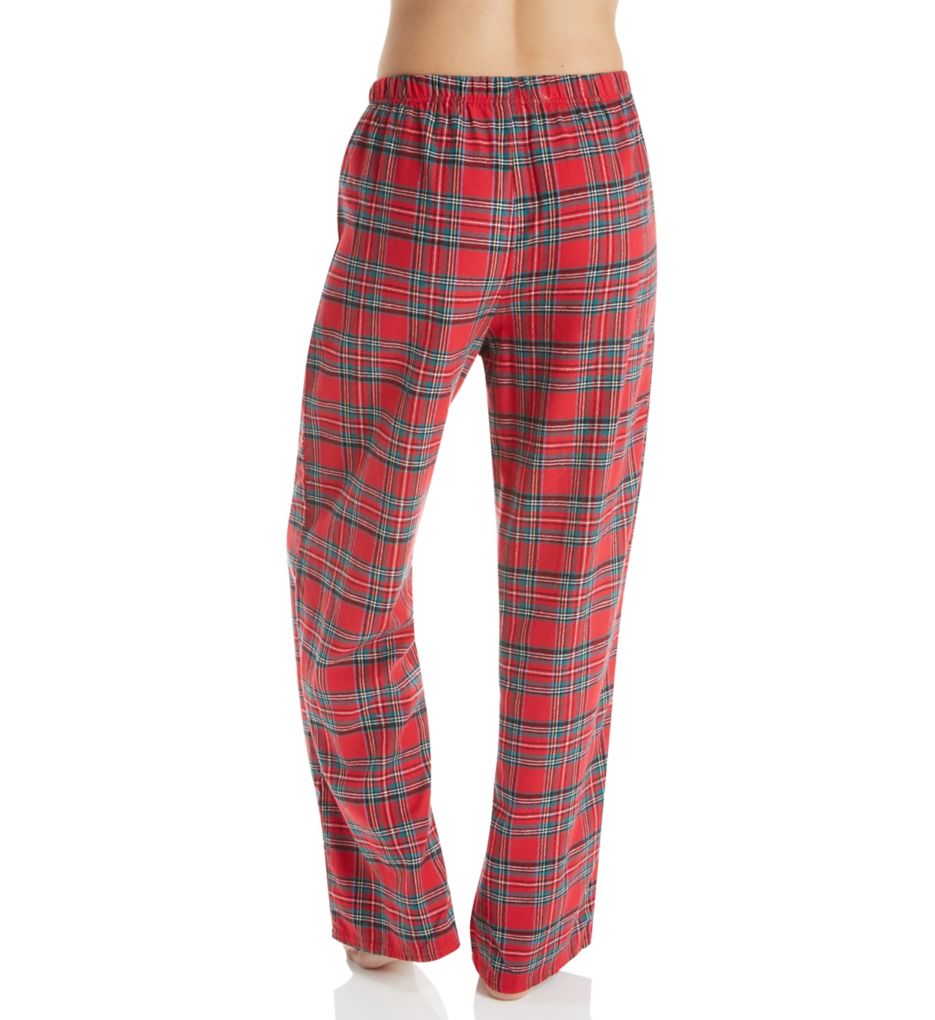 Printed Flannel Plaid Pajama Pant