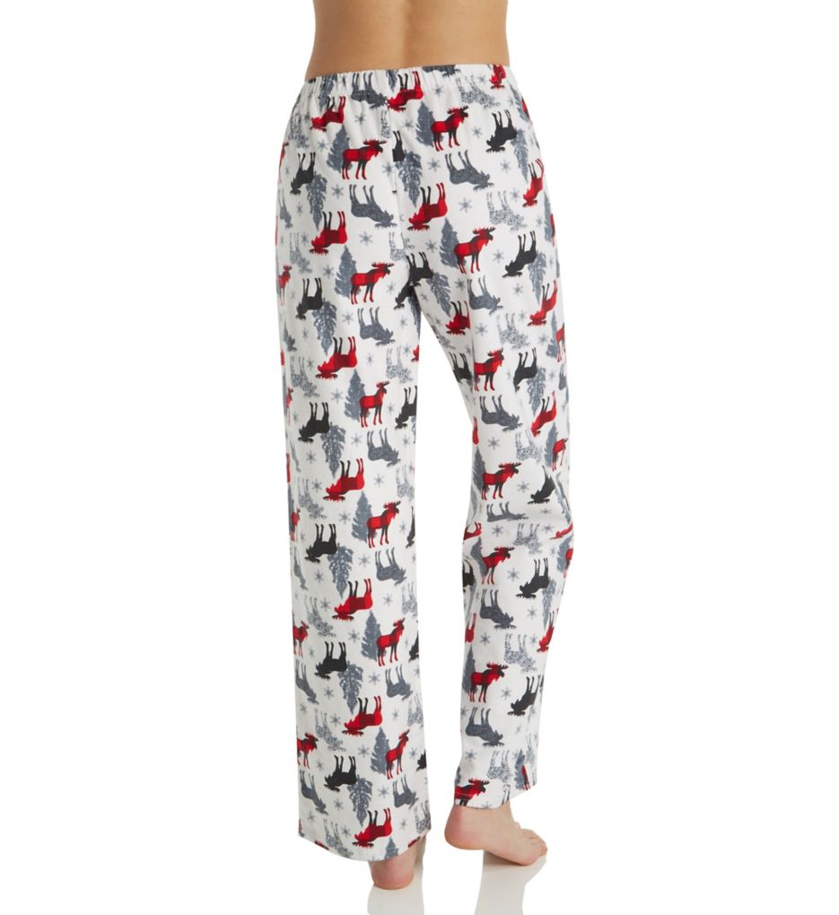 Printed Flannel Plaid Pajama Pant
