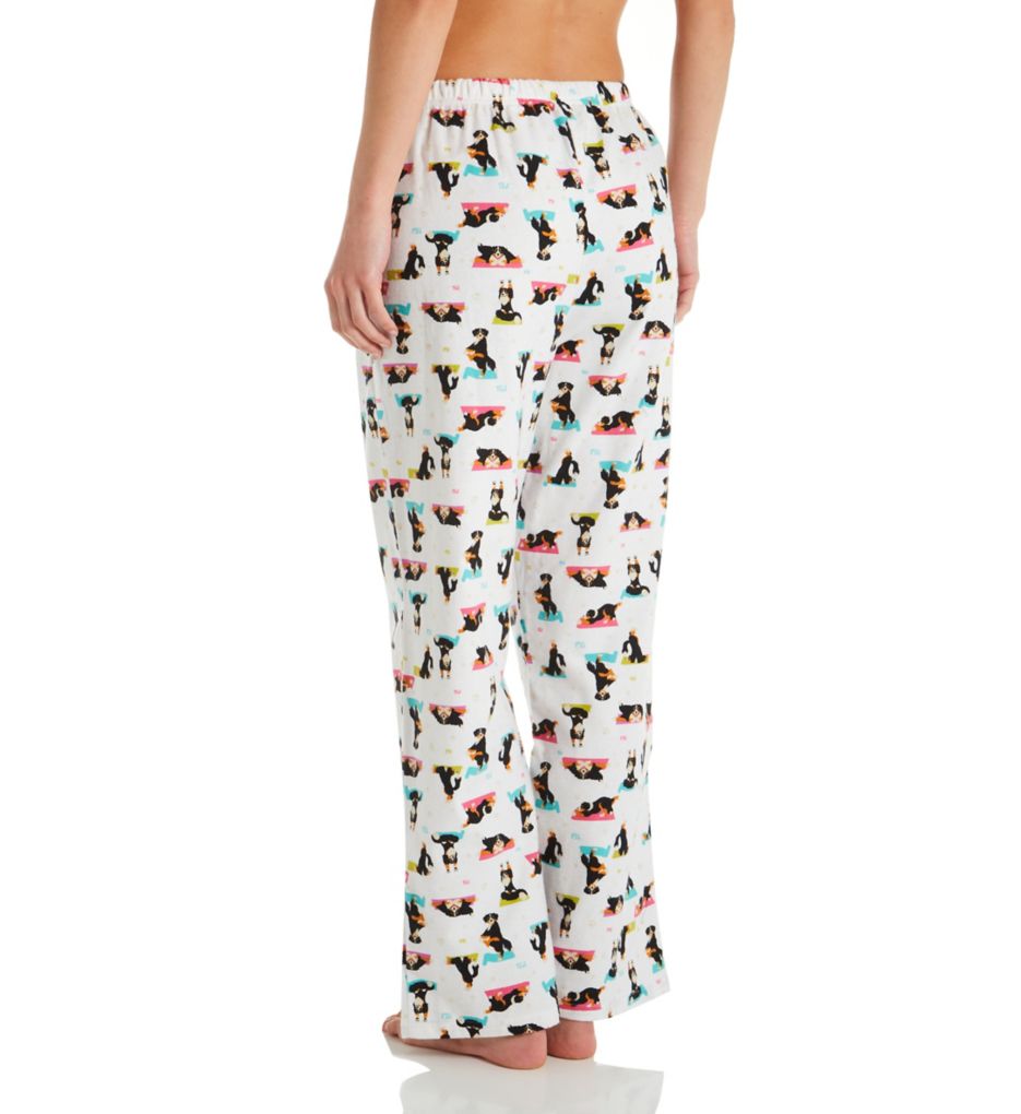 Yoga Dog Flannel Pajama Pant-bs
