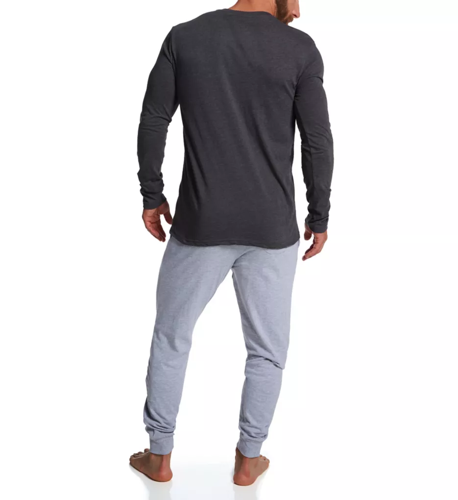 Holiday Long Sleeve Henley and Jogger Lounge Set