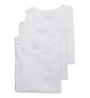 Kenneth Cole 100% Cotton Crew Neck Undershirt 3-Pack 52T1000 - Image 4