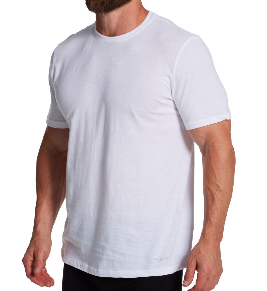 100% Cotton Crew Neck Undershirt 3-Pack-gs