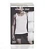 Kenneth Cole 100% Cotton Ribbed Tank Undershirt - 4 Pack 52T1016 - Image 3