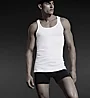 Kenneth Cole 100% Cotton Ribbed Tank Undershirt - 4 Pack 52T1016 - Image 6