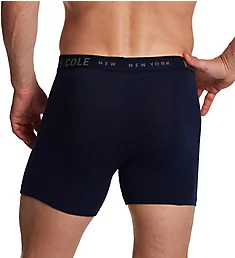 Classic Fit Cotton Stretch Boxer Brief - 3 Pack Navy/Blue/Grey S
