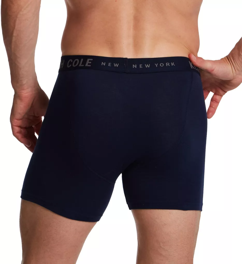Classic Fit Cotton Stretch Boxer Brief - 3 Pack Navy/Blue/Grey S
