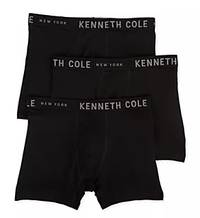 Pima Cotton & Modal Stretch Boxer Brief - 3 Pack Black S