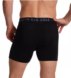 Classic Fit Cotton Stretch Boxer Brief - 5 Pack Black/Navy/Grey S