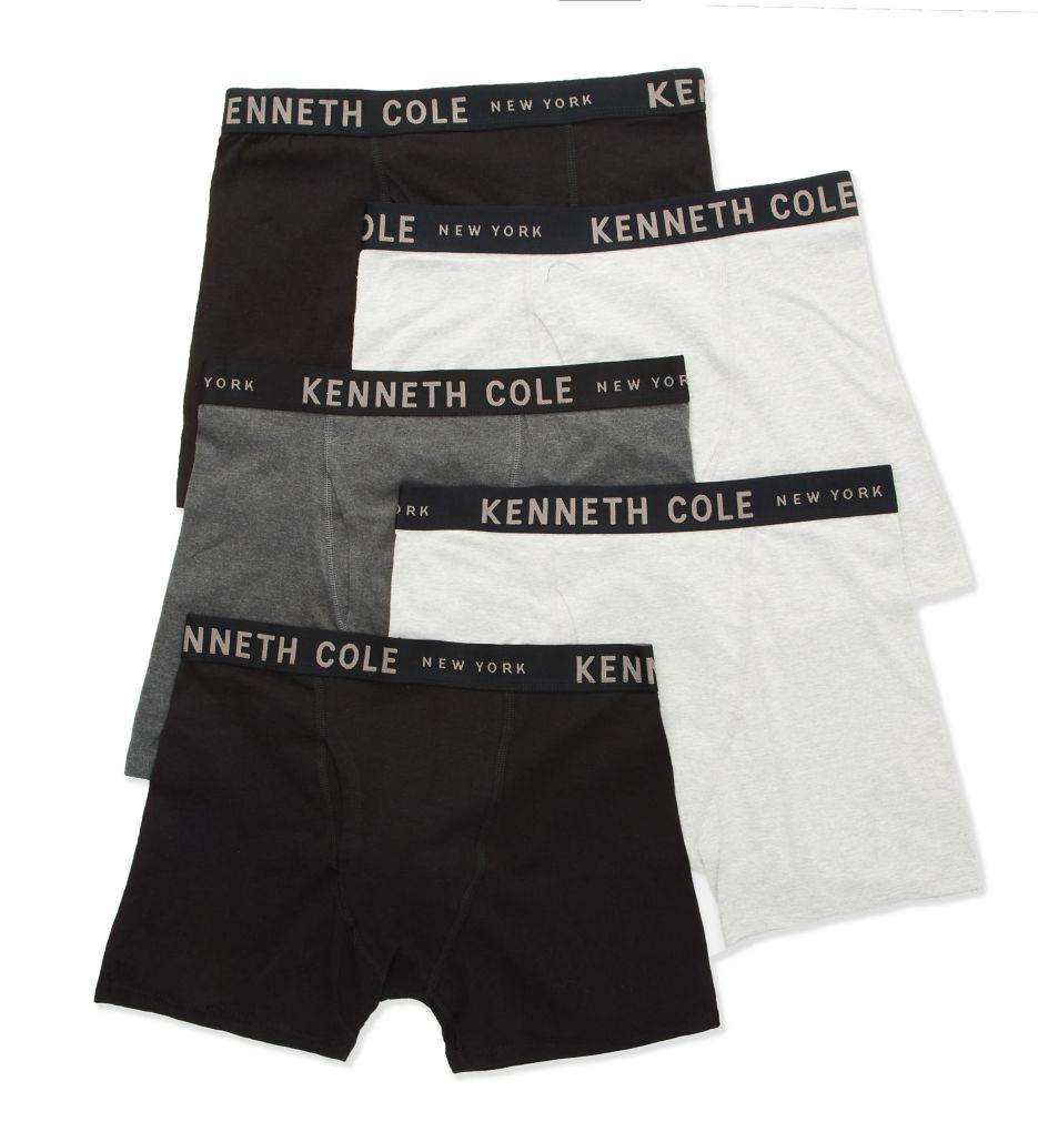 Kenneth Cole Men's Underwear - Cotton Stretch Boxer Briefs with