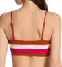 L Space Striped Rebel Bikini Swim Top CBRLT18 - Image 2