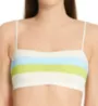 L Space Striped Rebel Bikini Swim Top CBRLT18 - Image 1