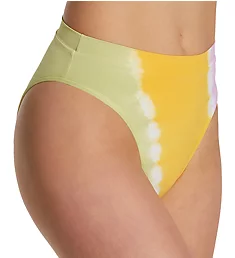 Daisy Diamond Frenchi Hi Cut Leg Swim Bottom Kiwi/Marigold/Mauve S