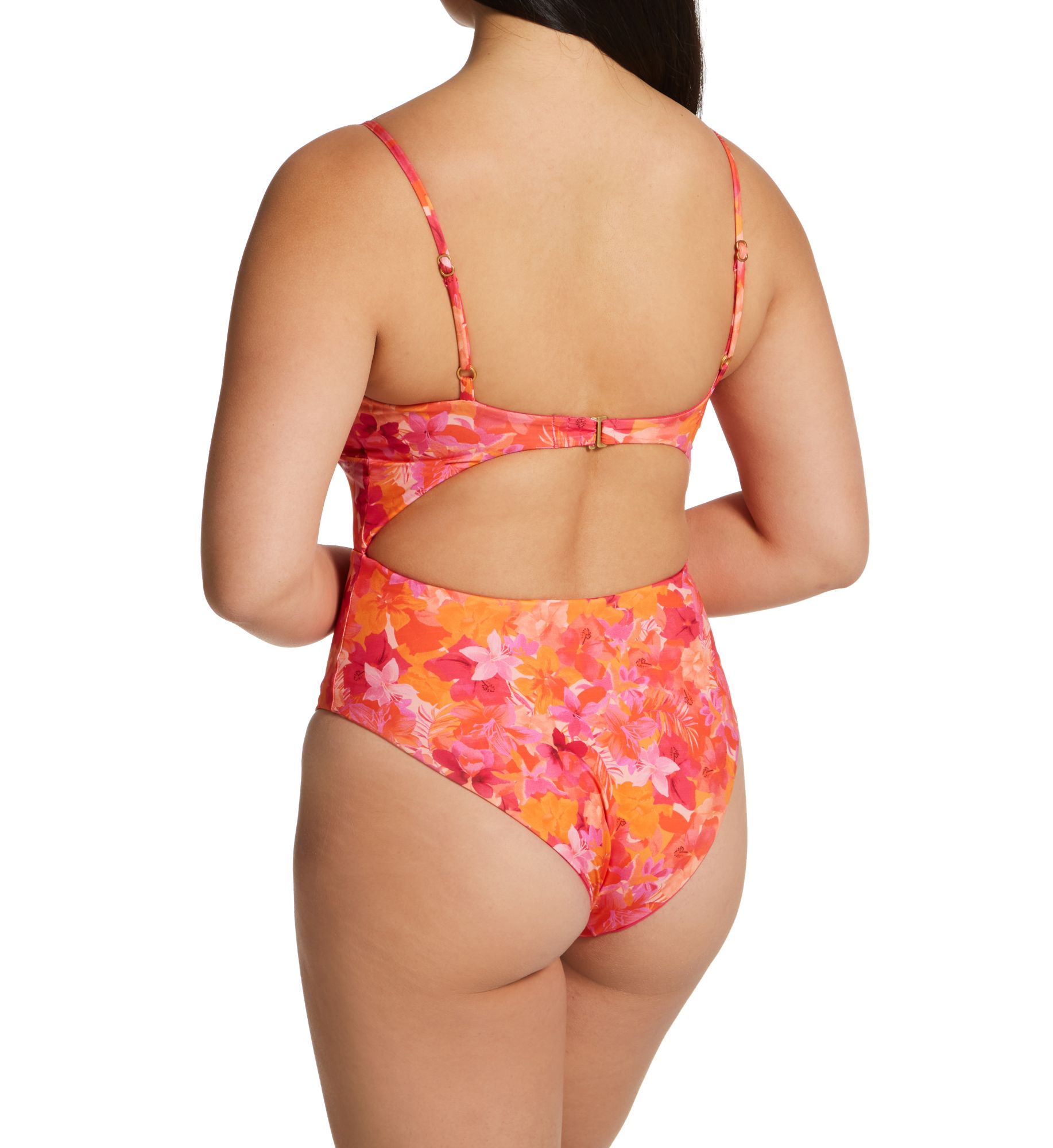 L Space Into The Tropics Kyslee Classic One Piece Swimsuit Into The Tropics 6  - Image 2