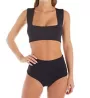 L Space Gold Stars Parker Reversible Bikini Swim Top LSPAT17 - Image 3