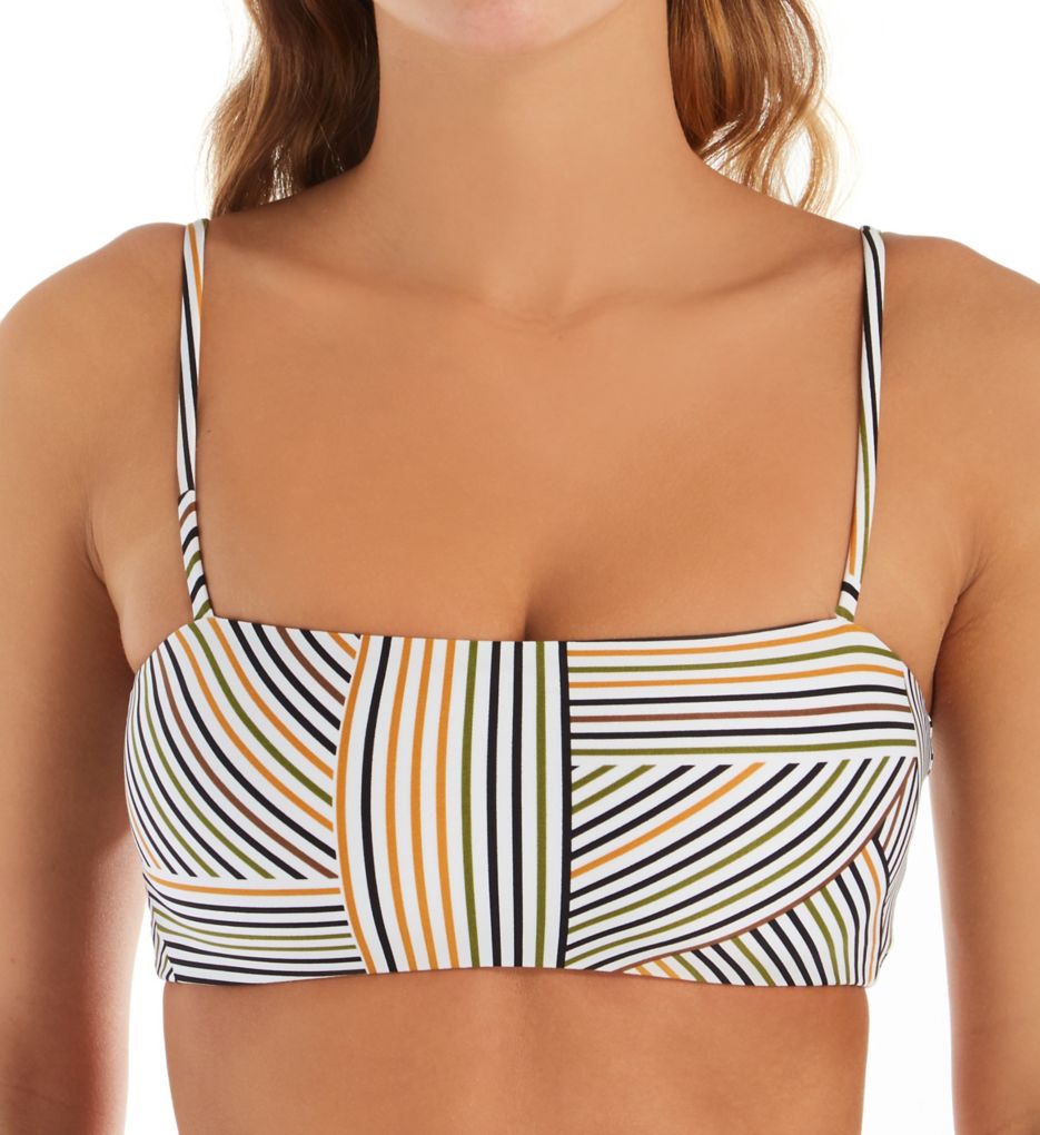 Get In Line Rebel Bandeau Swim Top-fs