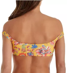 Pacific Bloom Ziggy Off The Shoulder Swim Top