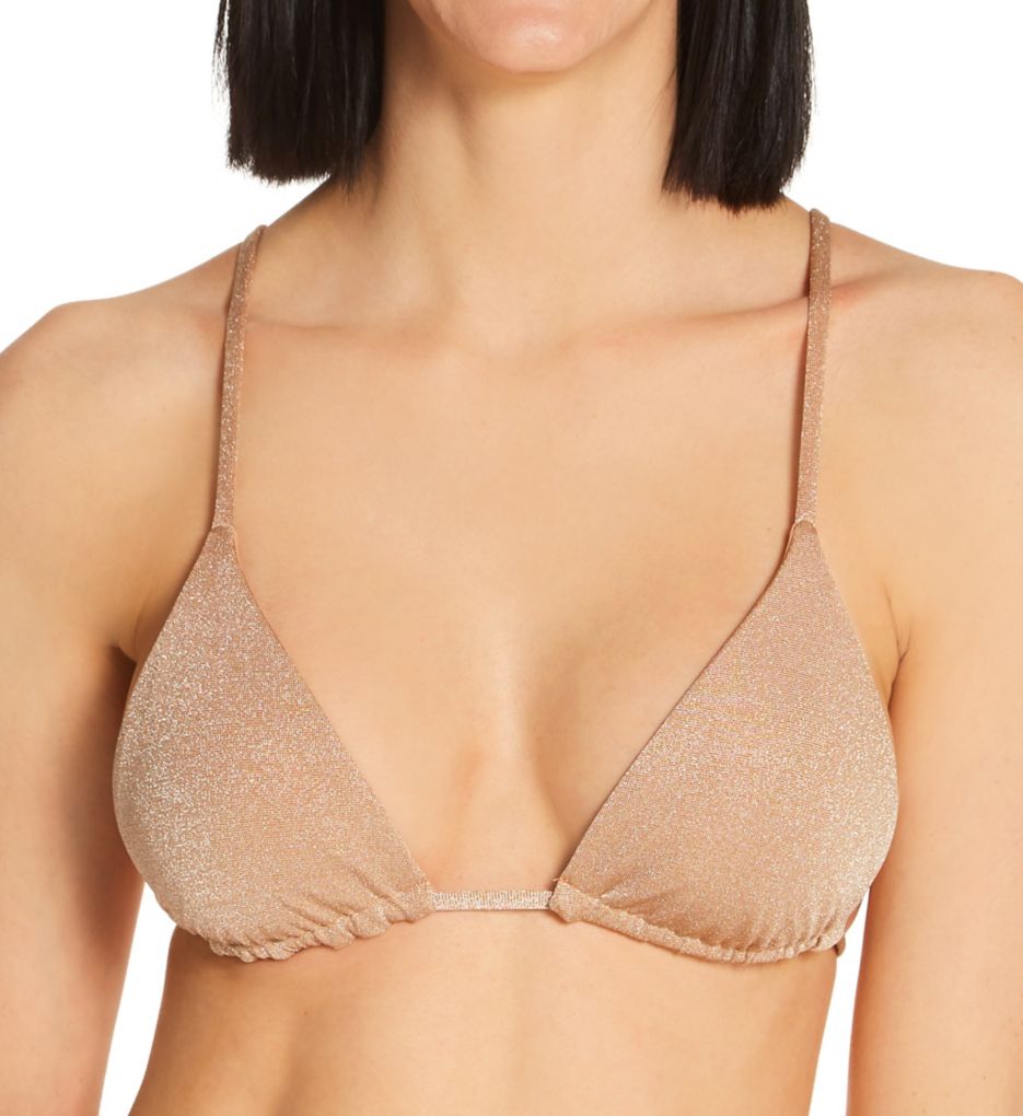 Shimmer Brittany Triangle Bikini Swim Top-fs