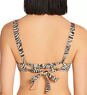 Animal Instinct Camellia Bikini Swim Top