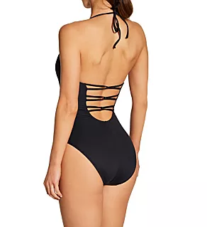 Island Goddess Lingerie Mio One Piece Swimsuit Black 16