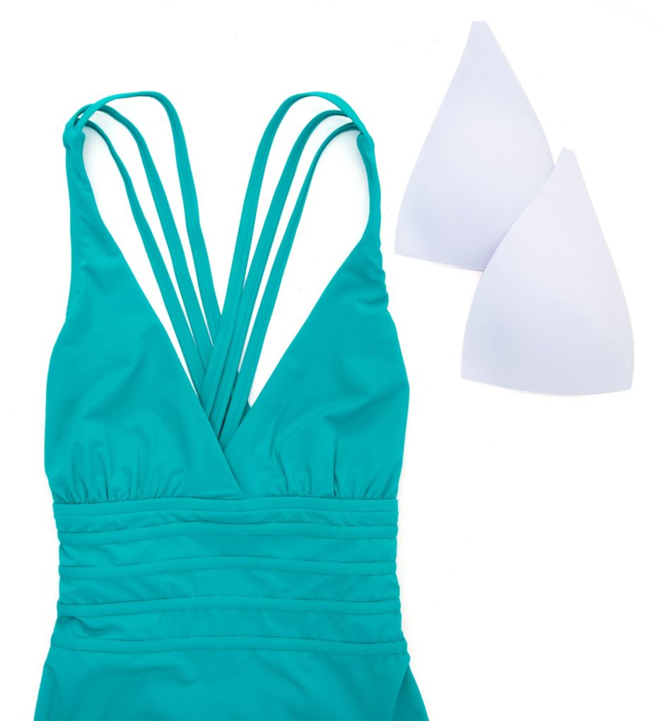 La Blanca Island Goddess Multi Strap Mio One Piece Swimsuit LB0IG22 - Image 4