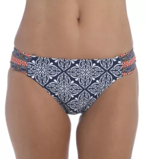 Mandala Dream Side Shirred Hipster Swim Bottom