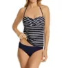 La Blanca Capri Stripe Twist Bandini Swim Top LB1VB85 - Image 3