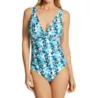 La Blanca Seaglass Shores Twist Mio One Piece Swimsuit LB2CG04 - Image 1