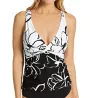 La Blanca Moonlit Silhouette Twist Front Tankini Swim Top LB2CK68 - Image 1