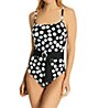 La Blanca Mod For Dot Belted Mio One Piece Swimsuit