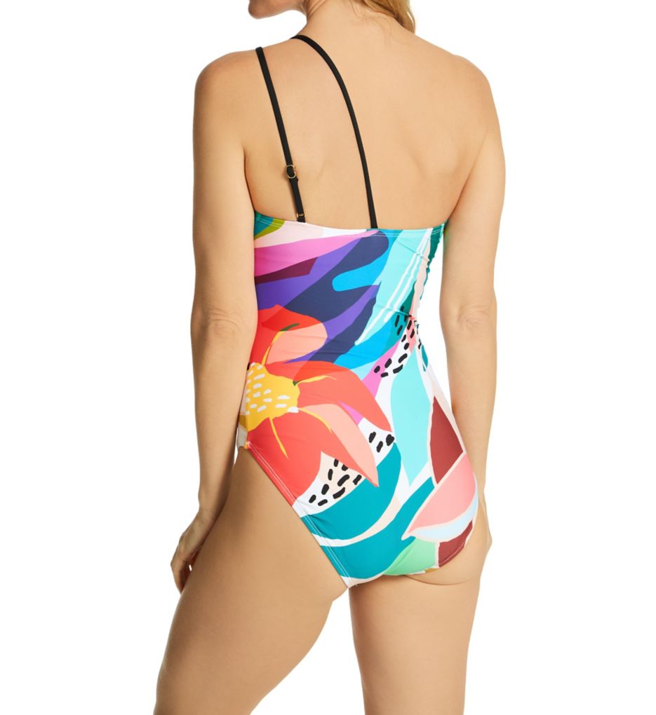 Eclectic Shore One Shoulder Mio One Piece Swimsuit
