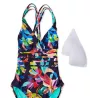 La Blanca By The Sea Multi Strap Cross Back Mio Swimsuit LB2CY22 - Image 4