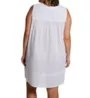 La Cera Plus 100% Cotton Woven Embroidered Short Gown 1163CX - Image 2