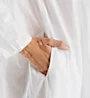 La Cera 100% Cotton Woven Long Sleeve Long Gown 1181A - Image 4