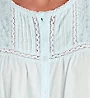 La Cera 100% Cotton Woven Crochet Long Sleeve Robe 1250R - Image 3