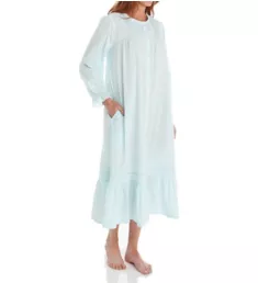 100% Cotton Woven Crochet Long Sleeve Robe