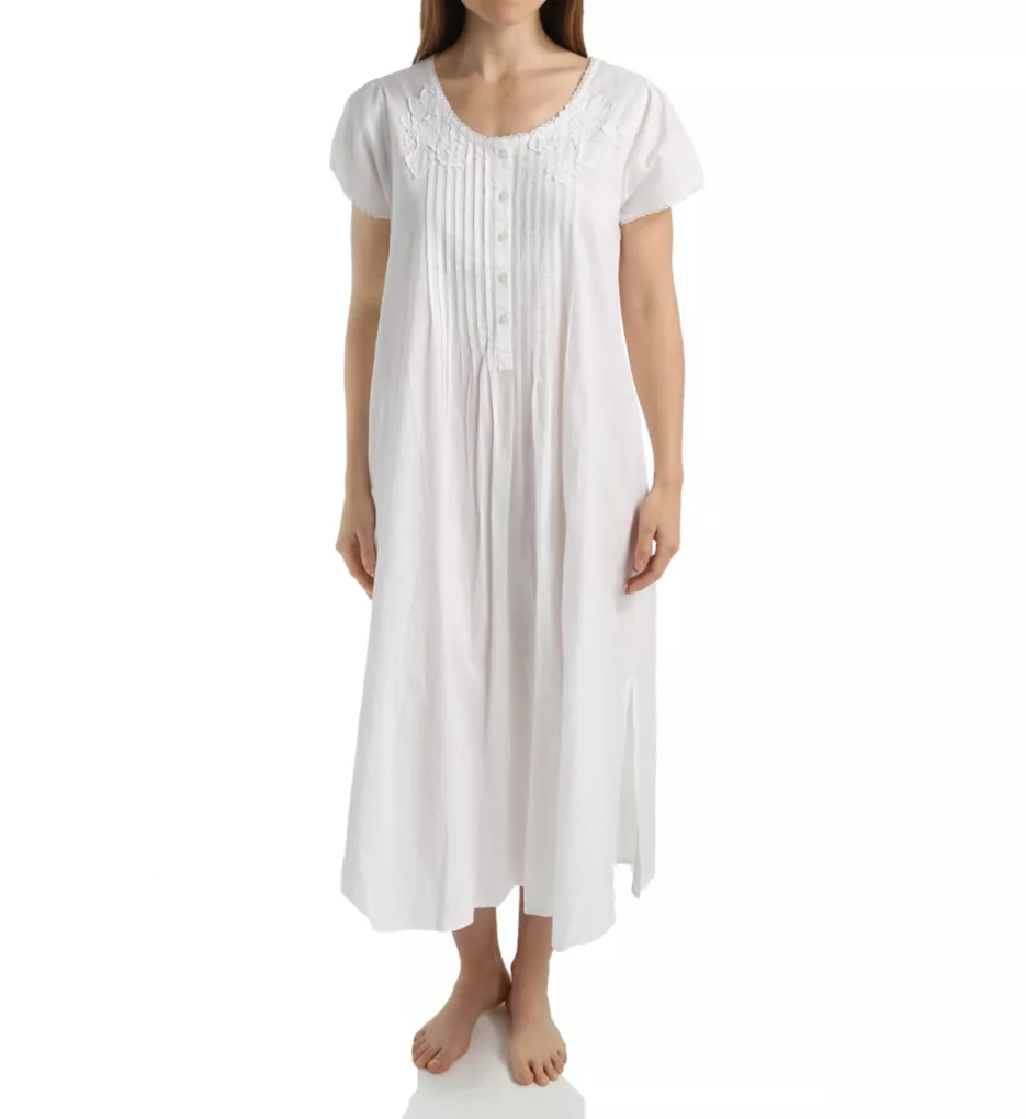 La Cera 100% Cotton Woven Lace Applique Ballet Gown 1275G - Image 1