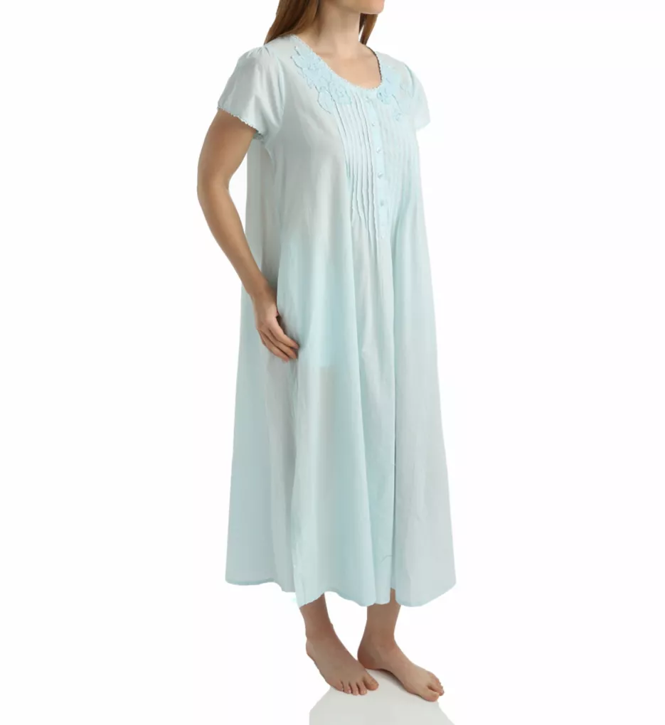 100% Cotton Woven Lace Applique Ballet Gown