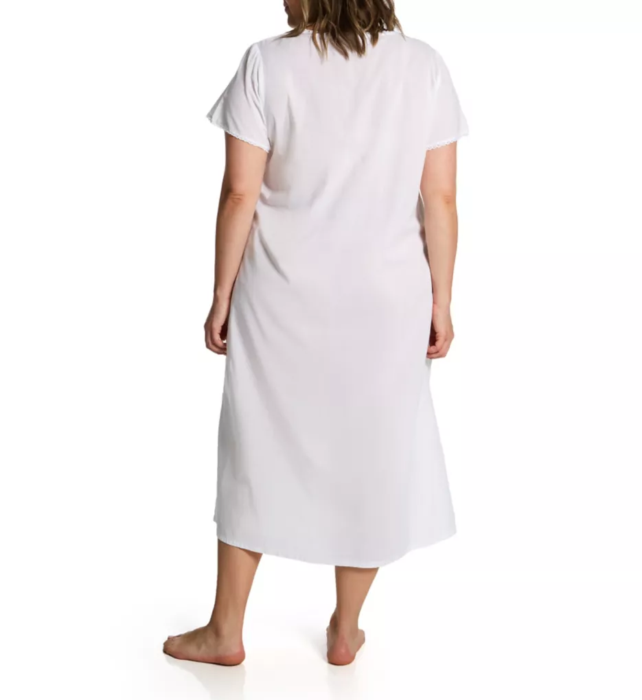 La Cera Plus 100% Cotton Woven Lace Applique Ballet Gown 1275GX - Image 2
