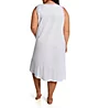 La Cera Plus 100% Cotton Woven Sleeveless Nightgown 1283GX - Image 2