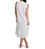 La Cera 100% Cotton Woven Sleeveless Long Nightgown 1286G - Image 2