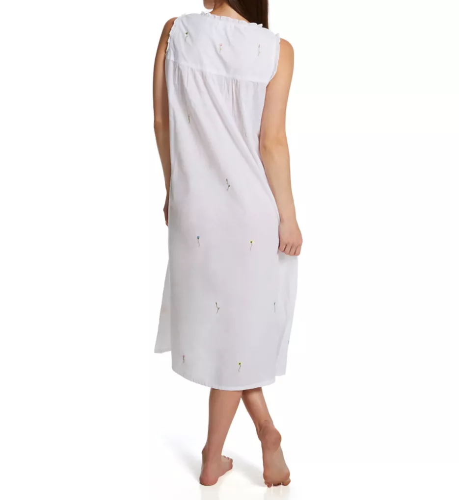 100% Cotton Woven Sleeveless Long Nightgown